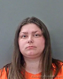 Mugshot of DANIELLE MARIE MIDGETT booked in Jasper County, Indiana on March 27, 2026