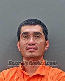 Booking photo from Jasper County, Indiana