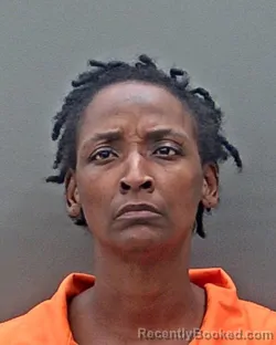 Mugshot of Tenisha Ella Cunningham booked in Jasper County, Indiana on August 18, 2026