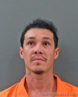 Mugshot of Cristino Alexander Aleman Gutierrez booked in Jasper County, Indiana on September 1, 2026