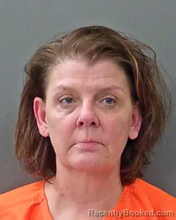 Mugshot of Nancy Elizabeth Anker Wright booked in Jasper County, Indiana on September 15, 2026