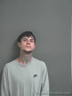Mugshot of Colten Lee Chapman booked in Jay County, Indiana on September 23, 2026