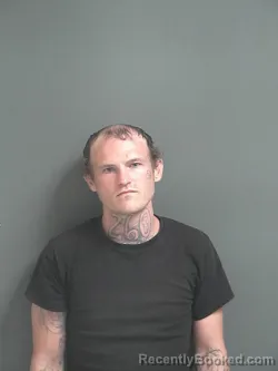 Mugshot of Joshua Levi Harter booked in Jay County, Indiana on September 5, 2026