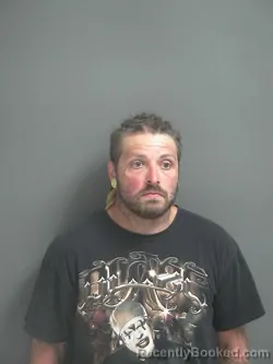 Mugshot of Michael R Hartley booked in Jay County, Indiana on August 19, 2026