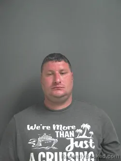 Mugshot of ANTHONY MICHAEL OWENS booked in Jay County, Indiana on May 10, 2026