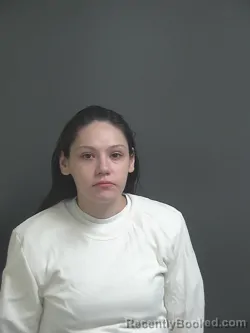 Mugshot of CHRISTIAN MAE SCOTT booked in Jay County, Indiana on April 1, 2026