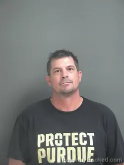 Mugshot of MICHAEL ROBERT PAXSON booked in Jay County, Indiana on May 14, 2026