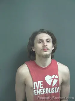 Mugshot of LYNDON JAMES BRINKERHOFF booked in Jay County, Indiana on April 8, 2026