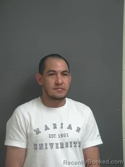 Mugshot of DELIS BUSTILLO SIERRA booked in Jay County, Indiana on April 5, 2026