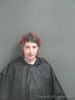 Mugshot of Elise Rain Fitzhenry booked in Jay County, Indiana on September 13, 2026