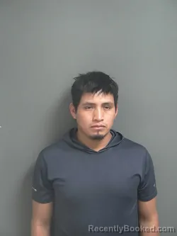 Mugshot of Cesar Vinincio Aguilar Hernandez booked in Jay County, Indiana on September 30, 2026