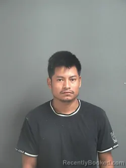 Mugshot of Mateo Gaspar Noe Domingo booked in Jay County, Indiana on October 21, 2026