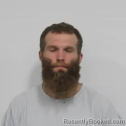Mugshot of Cody Douglas Burriss booked in Jennings County, Indiana on July 1, 2026