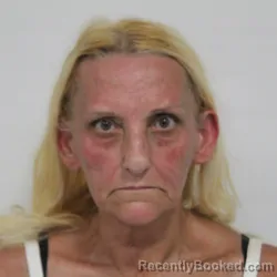 Mugshot of Linda M Sturgill booked in Jennings County, Indiana on July 3, 2026