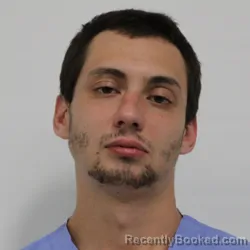 Mugshot of Dominic Alexander Smith booked in Jennings County, Indiana on July 8, 2026