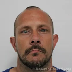 Mugshot of Alex Curtis Simmons booked in Jennings County, Indiana on July 22, 2026