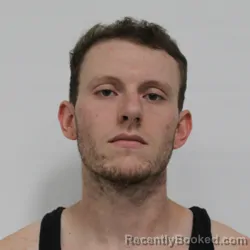 Mugshot of Noah Alan Hill booked in Jennings County, Indiana on August 7, 2026
