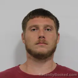Mugshot of Brennen Aaron Daughtery booked in Jennings County, Indiana on August 12, 2026