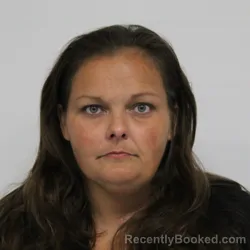Mugshot of Shannon Kaye Creamer booked in Jennings County, Indiana on August 24, 2026