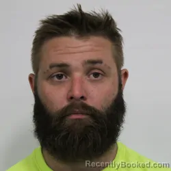 Mugshot of Benjamin Micah Lloyd Romero booked in Jennings County, Indiana on August 24, 2026