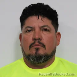 Mugshot of Diego Martinez-Becerril booked in Jennings County, Indiana on August 25, 2026