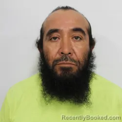 Mugshot of Saul Becerril Martinez booked in Jennings County, Indiana on August 25, 2026