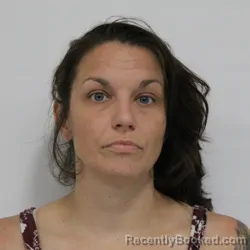 Mugshot of Alissa J.M. Loper booked in Jennings County, Indiana on August 28, 2026