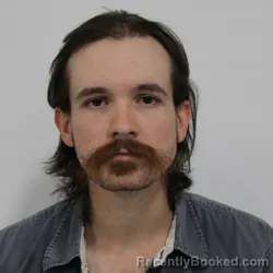 Mugshot of Zachary Spencer booked in Jennings County, Indiana on August 29, 2026
