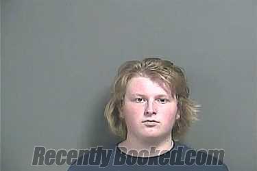 Booking photo from Knox County, Indiana