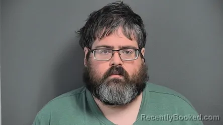 Mugshot of MATTHEW DOUGLAS BLESSINGER booked in Knox County, Indiana on April 24, 2026