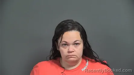Mugshot of BRANDI FAYE CLARK booked in Knox County, Indiana on April 28, 2026