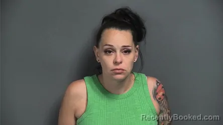 Mugshot of ALICIA ROSE EMANUELE booked in Knox County, Indiana on June 26, 2026