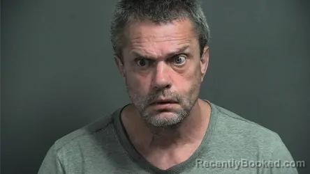 Mugshot of RONNIE LEE RACEY booked in Knox County, Indiana on July 1, 2026
