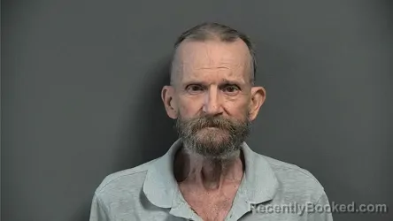Mugshot of RAY W HARRIS booked in Knox County, Indiana on July 20, 2026