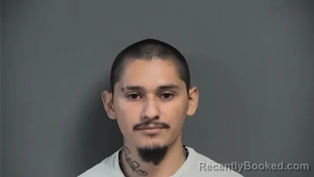 Mugshot of Andrid Octaviano Jr. Hernandez booked in Knox County, Indiana on August 10, 2026