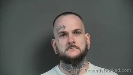 Mugshot of Brian Timothy Lentz booked in Knox County, Indiana on August 10, 2026