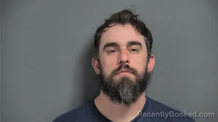 Mugshot of Joshua James Broughton booked in Knox County, Indiana on August 13, 2026
