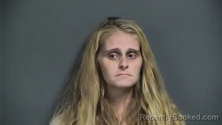 Mugshot of Christina Dawn Combs booked in Knox County, Indiana on August 18, 2026