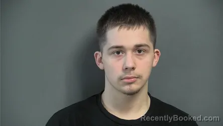 Mugshot of Gavin Joseph Haas booked in Knox County, Indiana on August 19, 2026