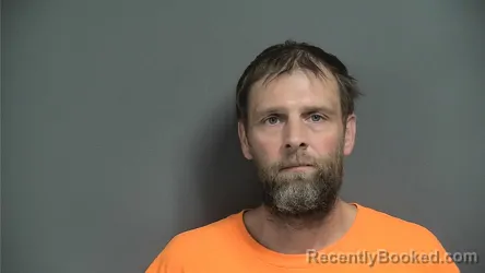 Mugshot of Michael Edwin Moudy booked in Knox County, Indiana on August 26, 2026