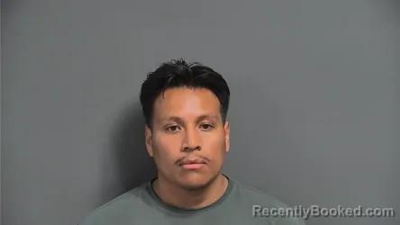 Mugshot of Julio Ramirez booked in Knox County, Indiana on August 30, 2026