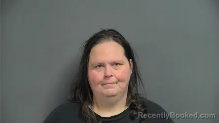 Mugshot of April D Foster booked in Knox County, Indiana on August 31, 2026