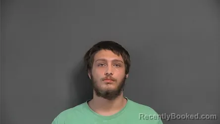 Mugshot of Alex Kayden Benefield booked in Knox County, Indiana on October 1, 2026