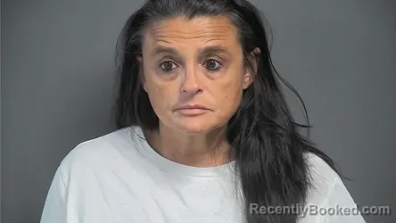 Mugshot of Carmen Lynn Messenger booked in Knox County, Indiana on October 5, 2026