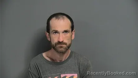 Mugshot of Tyler Joe Richards booked in Knox County, Indiana on October 8, 2026