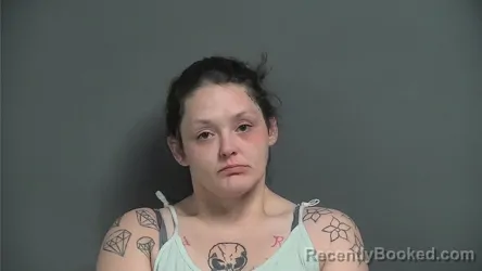 Mugshot of Marissa Carol Waugh booked in Knox County, Indiana on October 11, 2026