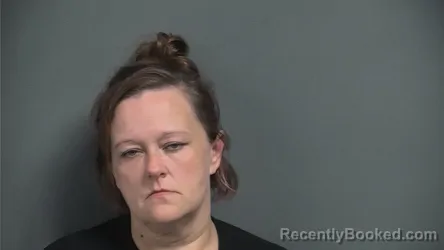 Mugshot of Holly Jo Parson booked in Knox County, Indiana on October 13, 2026