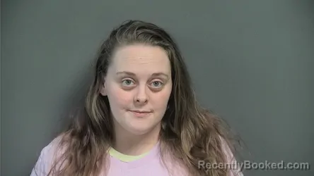 Mugshot of Jenna Danielle Allbritten booked in Knox County, Indiana on October 22, 2026
