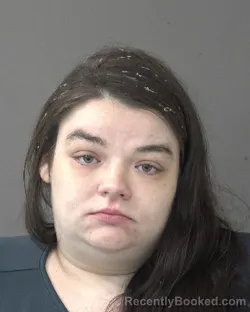 Mugshot of ASHLIE NICHOLE BOLINGER booked in Kosciusko County, Indiana on July 23, 2026