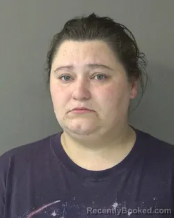 Mugshot of Brittany Nicole Bryant Richards booked in Kosciusko County, Indiana on September 21, 2026